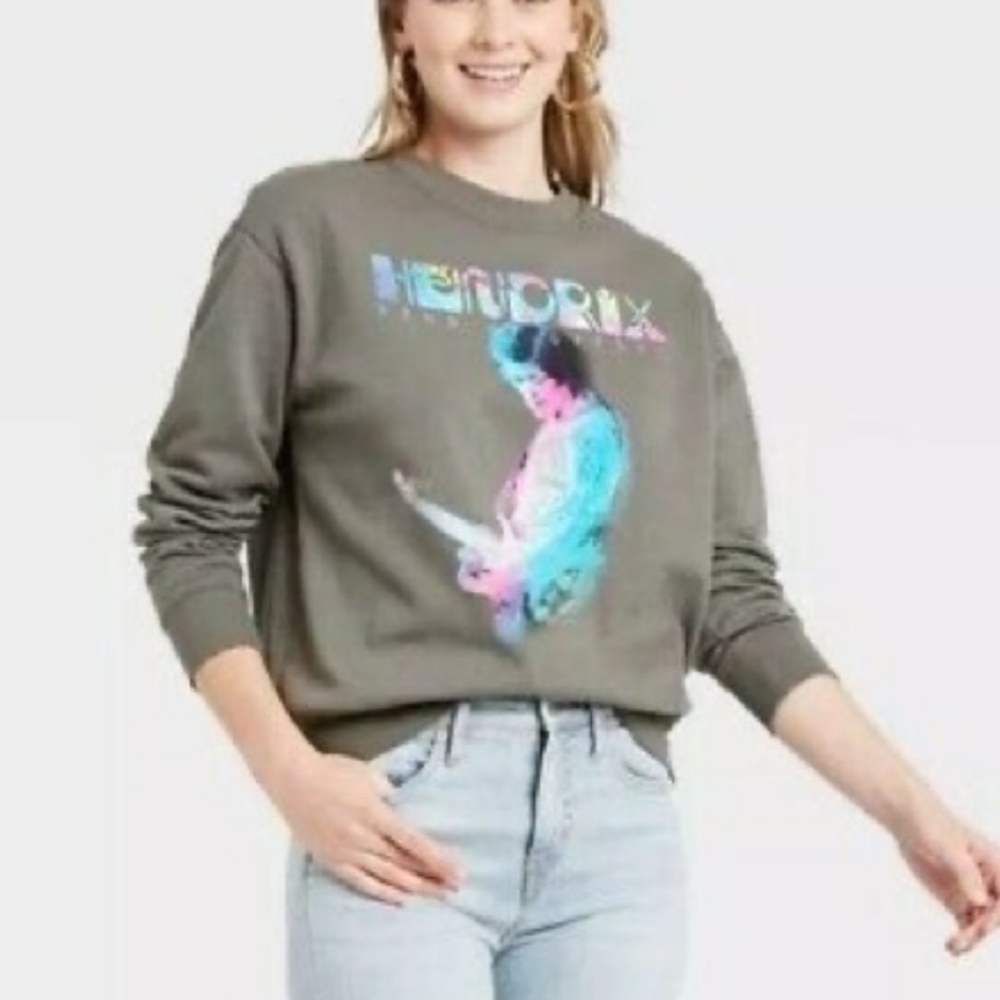 WOMEN'S SWEATSHIRT JIMMY HENDRIX SIZE S
